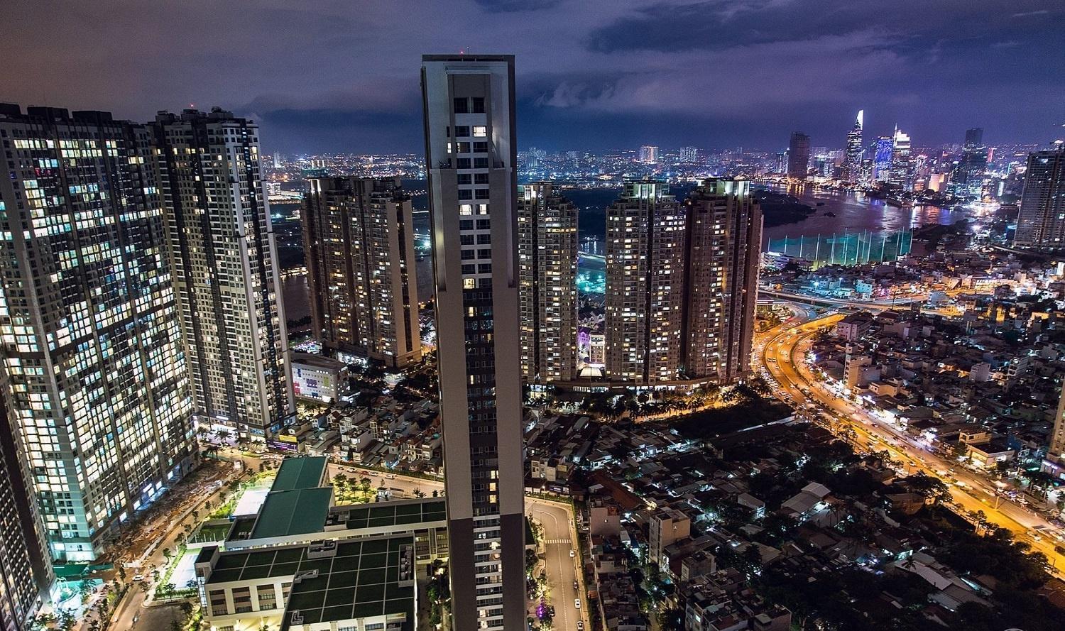 The Berry Vinhomes Luxury Apartments Hô Chi Minh-Ville Extérieur photo